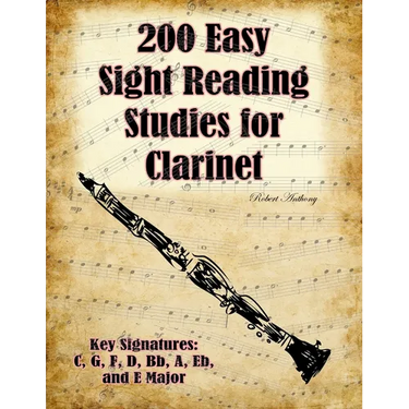 200 Easy Sight Reading Studies for Clarinet