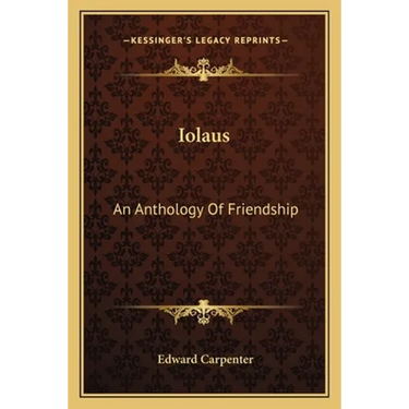 Iolaus: An Anthology Of Friendship