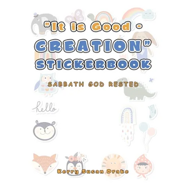 "It Is Good - Creation" Stickerbook: Sabbath God Rested