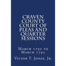 Craven County Court of Pleas and Quarter Sessions March 1792 to March 1795