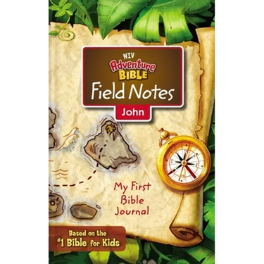 Niv, Adventure Bible Field Notes, John, Paperback, Comfort Print: My First Bible Journal