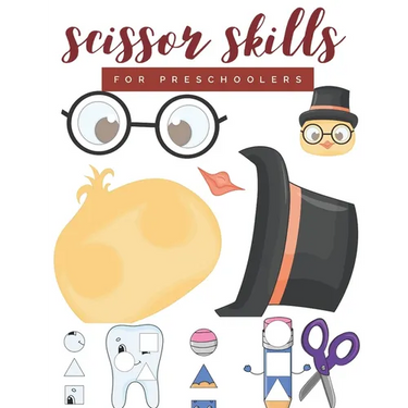 Scissor Skills for Preschoolers: Cutting practice worksheets for preschoolers to kindergarteners, cut and paste activity book ages 3-5 with 100 pages.