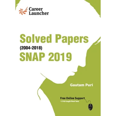 SNAP (Symbiosis National Aptitude Test) 2020 Solved Papers 2004-2018 by Gautam Puri