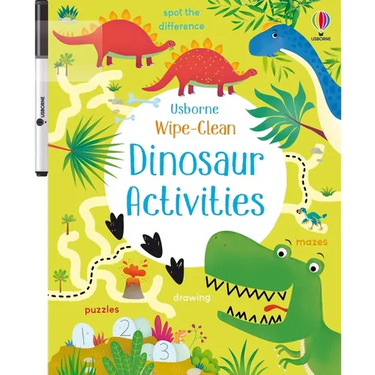 Wipe-Clean Dinosaur Activities