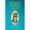 Applications For Enrollment of Choctaw Newborn Act of 1905 Volume VI