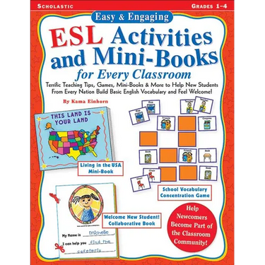 Easy & Engaging ESL Activities and Mini-Books for Every Classroom: Teaching Tips, Games, and Mini-Books for Building Basic English Vocabulary!