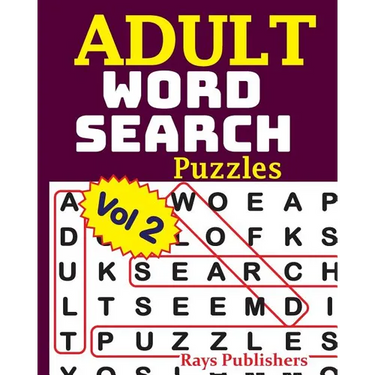 ADULT WORD SEARCH Puzzles Vol 2