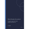 Biblical Metaphor Reconsidered: A Cognitive Approach to Poetic Prophecy in Jeremiah 1-24