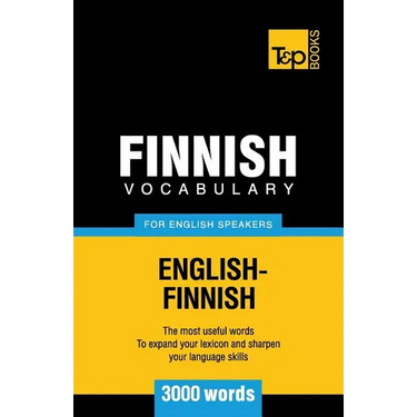 Finnish vocabulary for English speakers - 3000 words