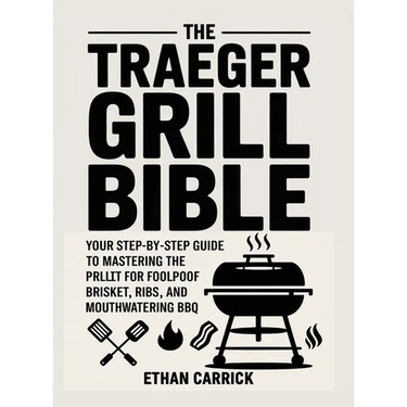 The Traeger Grill Bible: Your Step-by-Step Guide to Mastering the Pellet Grill for Foolproof Brisket, Ribs, and Mouthwatering BBQ.