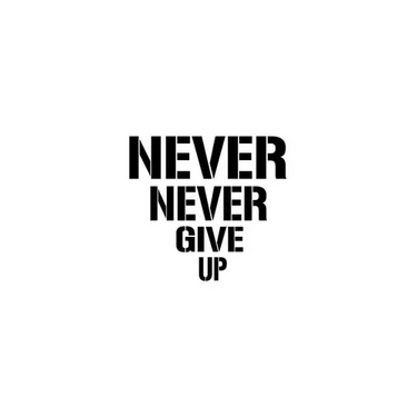 Never Never Give Up