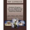 Smaldone (Eugene) V. U.S. U.S. Supreme Court Transcript of Record with Supporting Pleadings