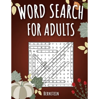 Word Search for Adults: 200 Word Search Puzzles for Adults with Solutions - Large Print - Thanksgiving Edition
