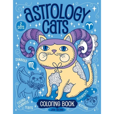 Astrology Cats Coloring Book