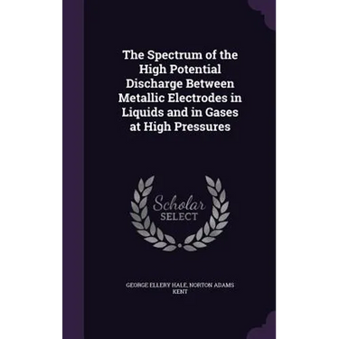 The Spectrum of the High Potential Discharge Between Metallic Electrodes in Liquids and in Gases at High Pressures