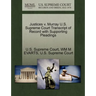 Justices V. Murray U.S. Supreme Court Transcript of Record with Supporting Pleadings