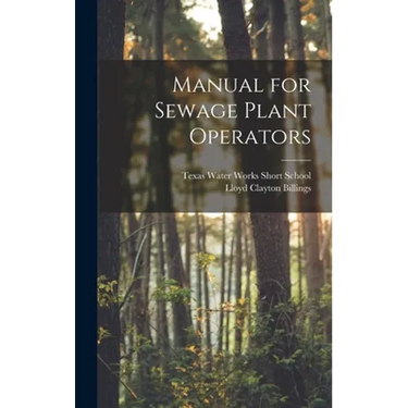 Manual for Sewage Plant Operators