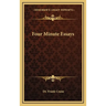 Four Minute Essays