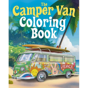 The Camper Van Coloring Book: Over 45 Images to Colour