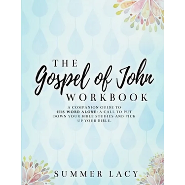 The Gospel of John Workbook A Companion Guide to His Word Alone: A call to put down your Bible studies and pick up your Bible