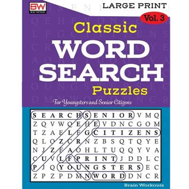 Classic WORD SEARCH Puzzles: Perfectly created to provide hours of entertainment