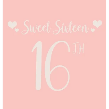 Happy 16th Birthday Guest Book (Hardcover): Sweet Sixteen Guest book, party and birthday celebrations decor, memory book, 16th birthday, happy birthda