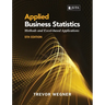 Applied Business Statistics 5e: Methods and Excel-based Applications