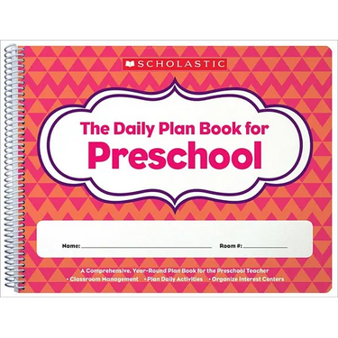 The the Daily Plan Book for Preschool (2nd Edition)