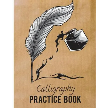 Calligraphy Practice Book: Beginner Practice Workbook 3Sections Angles Line, Straight Line, Dual Brush Pens