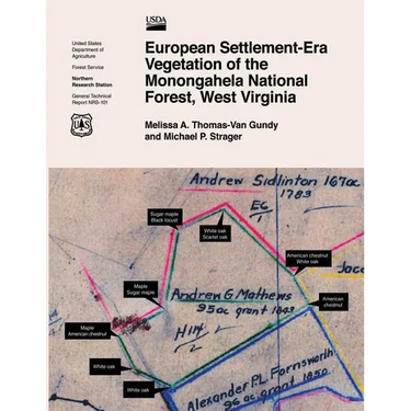 European Settlement-Era Vegetation of the Monogahela National Forest, West Virginia