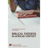 Biblical Exegesis in African Context