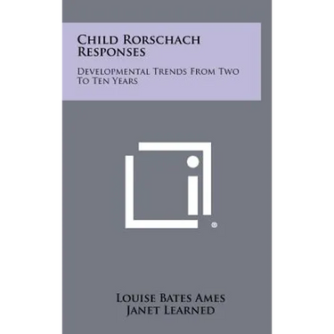 Child Rorschach Responses: Developmental Trends From Two To Ten Years
