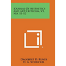 Journal of Aesthetics and Art Criticism, V3, No. 11-12