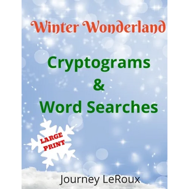 Winter Wonderland: Cryptograms and Word Searches
