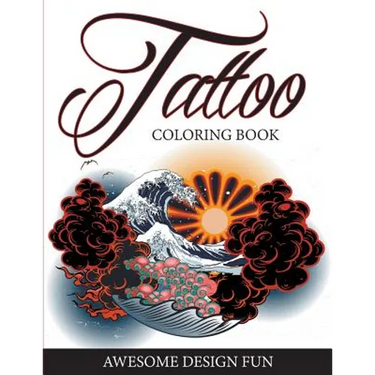 Tattoo Coloring Book: Awesome Design Fun
