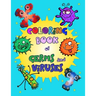 Coloring Book of Germs and Viruses: Big coloring book full of cute virus alphabet and bacteria for toddler and kids ages 2-5