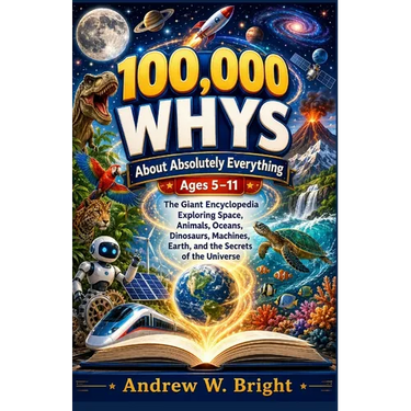 100,000 Whys About Absolutely Everything Ages 5-11: The Giant Encyclopedia Exploring Space, Animals, Oceans, Dinosaurs, Machines, Earth, and the Secre