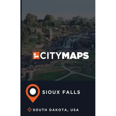 City Maps Sioux Falls South Dakota, USA