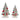 Frosted Christmas Cookie Pine Tree (Set of 2)