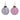 Distressed Glass Ball Ornament (Set of 6)