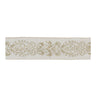 Ornate White Ribbon 4" x 5 Yds.