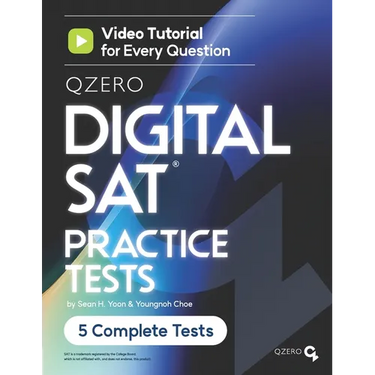 QZero DIGITAL SAT Practice Tests: Video Tutorial for Every Question