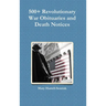 500+ Revolutionary War Obituaries and Death Notices