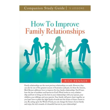How to Improve Family Relationships Study Guide