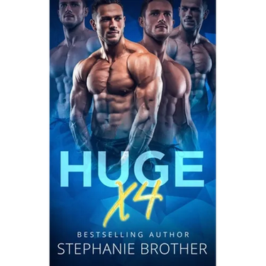 Huge X4: A Double Twin Stepbrother MMFMM Menage Romance