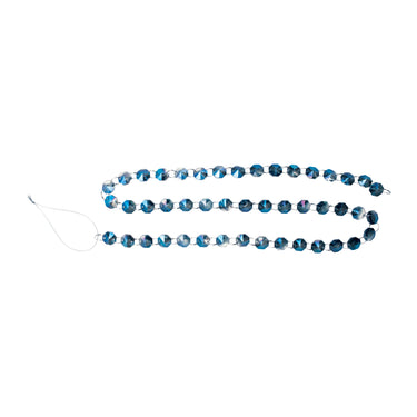 Iridescent Glass Jewel Garland (Set of 2)