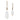 Rustic Metal Bell Ornament (Set of 8)