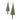 Woven Bamboo Pine Tree Ornament (Set of 4)