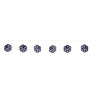Snowflake Ekkolight Garland 68"L