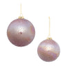 Iridescent Beaded Glass Ornament (Set of 4)